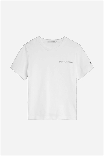 Calvin Klein Chest Logo Tee - White